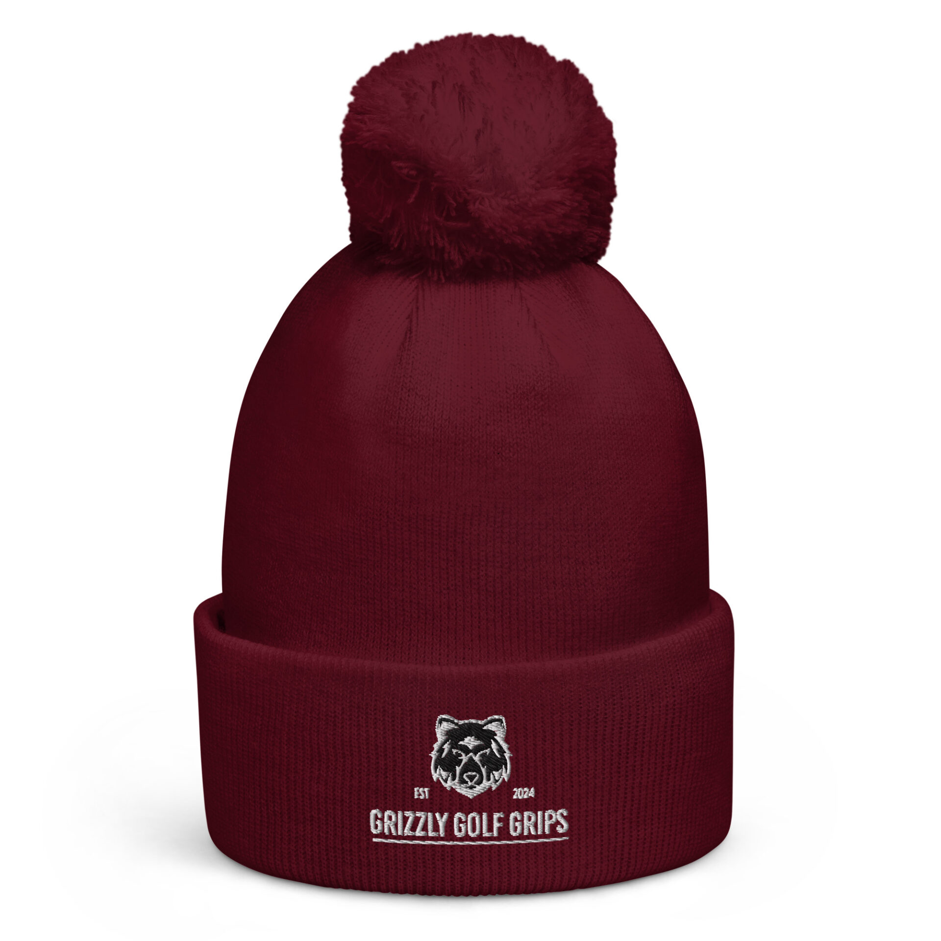 Pom-Pom Beanie - Inverted - Image 2